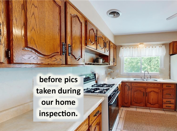 before upgrade kitchen