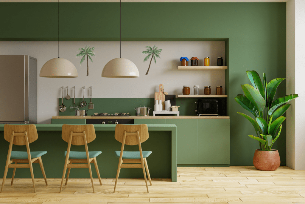 Kitchen Decorating Theme Ideas Palm Trees