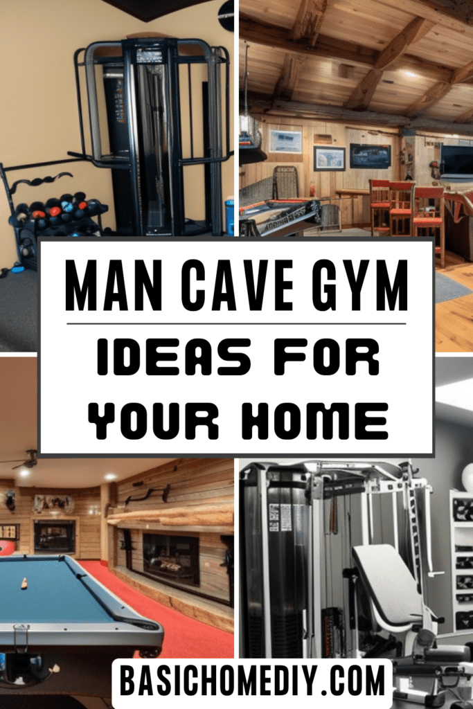man cave gym ideas for your home pin