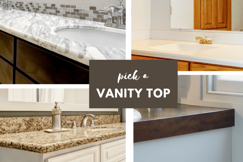 Vanity top Bathroom Upgrade Ideas 
