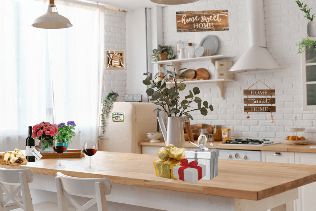 Housewarming Kitchen Gift Ideas with Signs