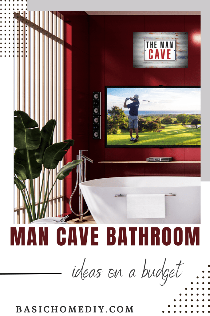 Man Cave Bathroom Ideas Pin