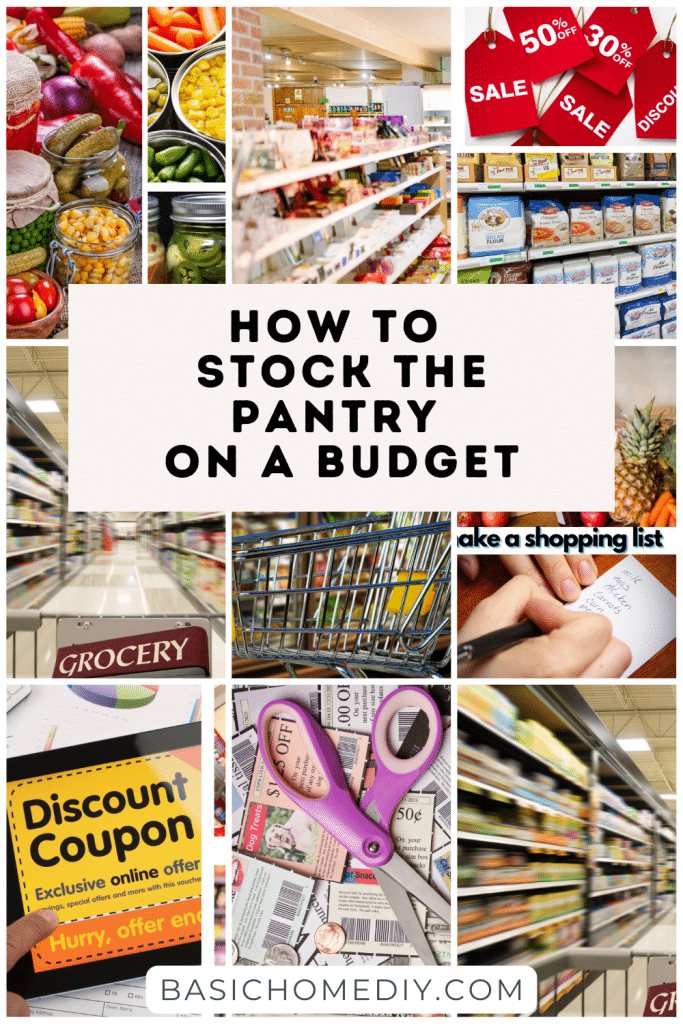 Best Ideas on How to Stock the Pantry on a Budget pin 1