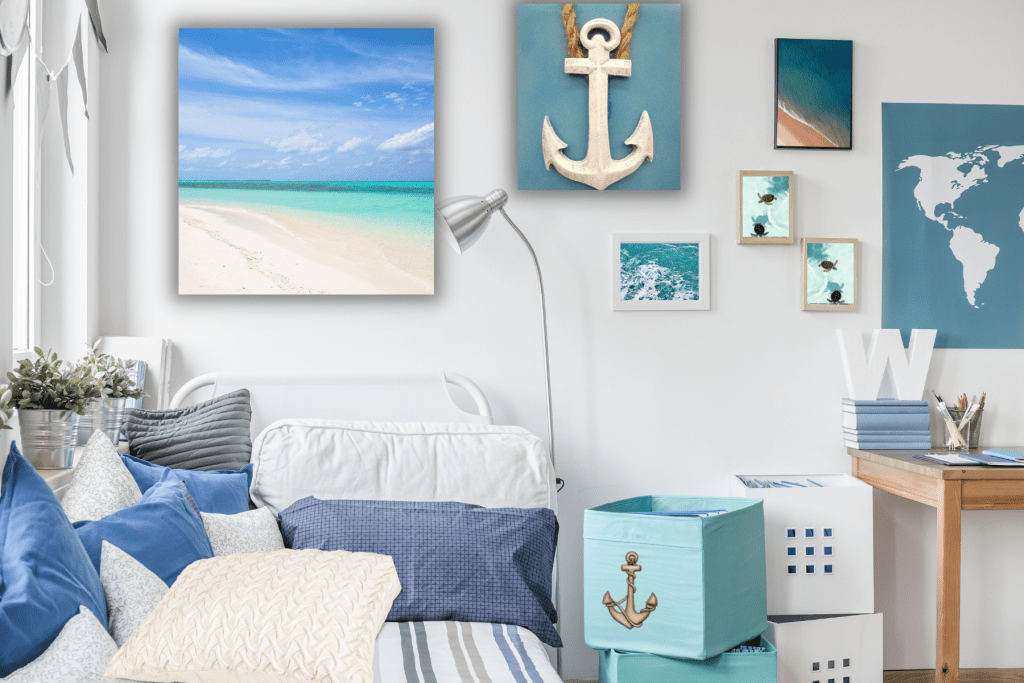 How to Decorate a Boys Bedroom With a Fishing Theme