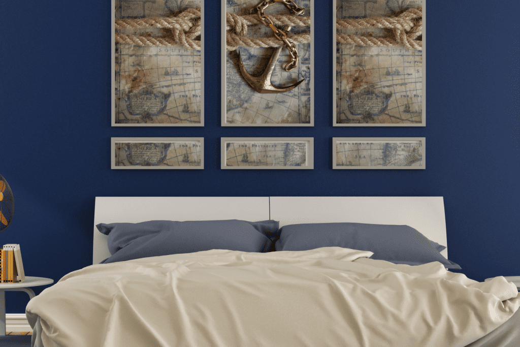 Nautical Kids Bedroom Decor Ideas wall art