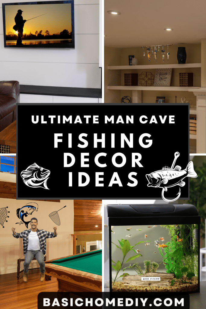 Fishing Decor Ideas For Your Man Cave pin 2