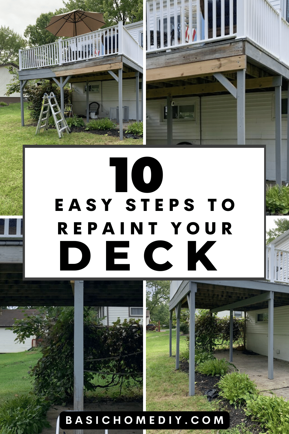 Repaint Outdoor Decks
