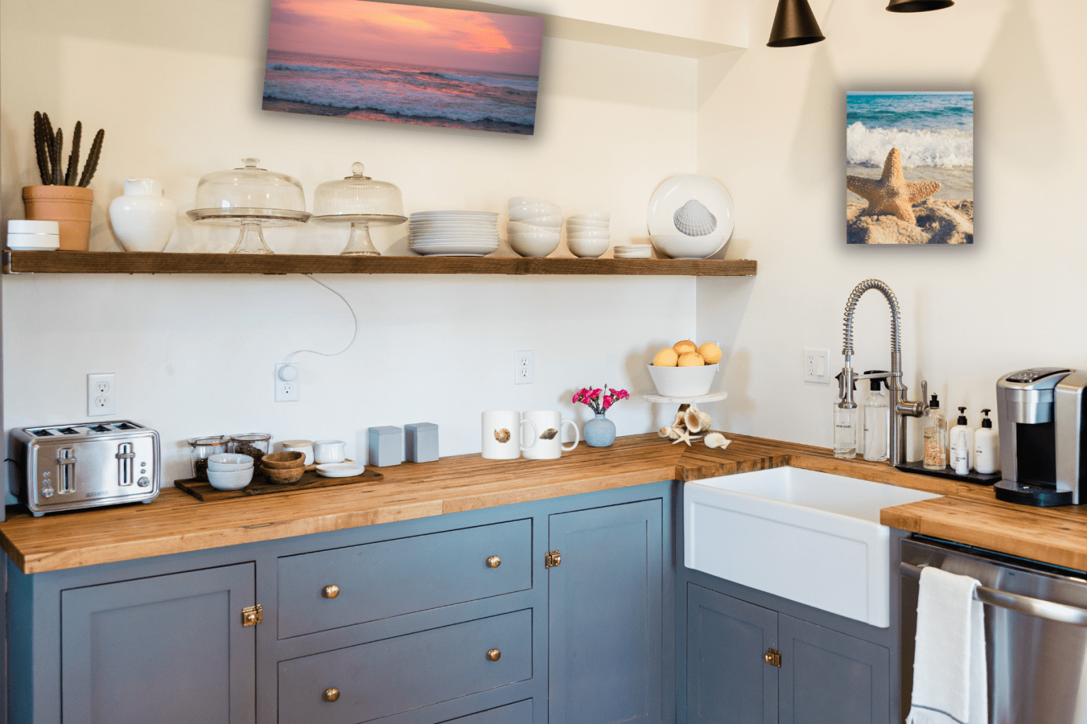 Beach Themed Kitchen Decor Ideas