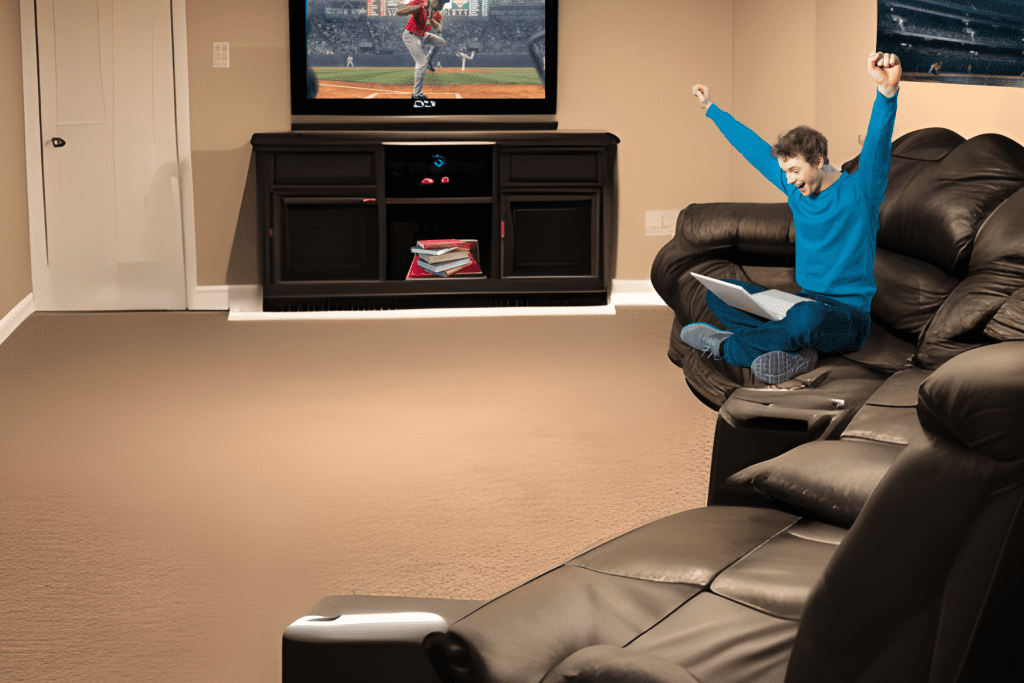 DIY Man Cave Budget Ideas for Your Home rec room