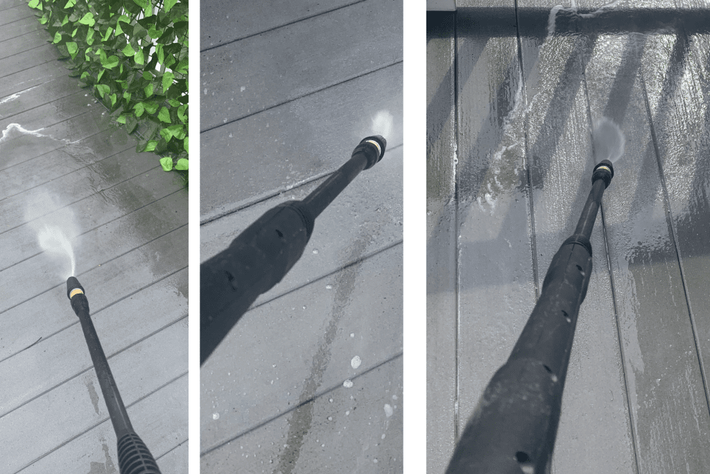 DIY Pressure Wash and Clean Your Deck additional pressure wash