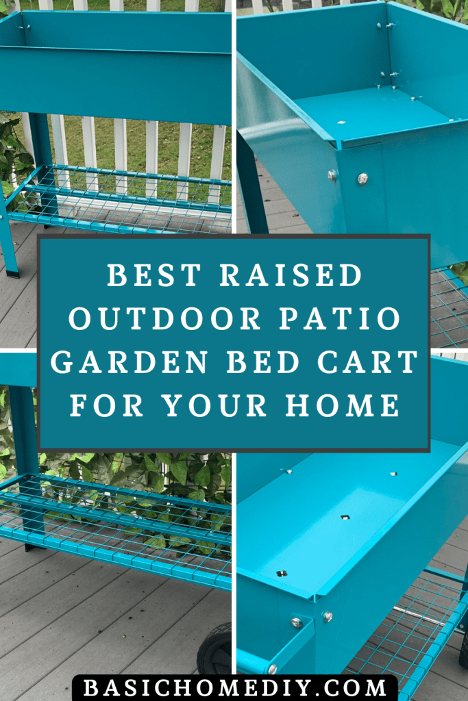Outdoor Patio Garden Bed Cart pin 2