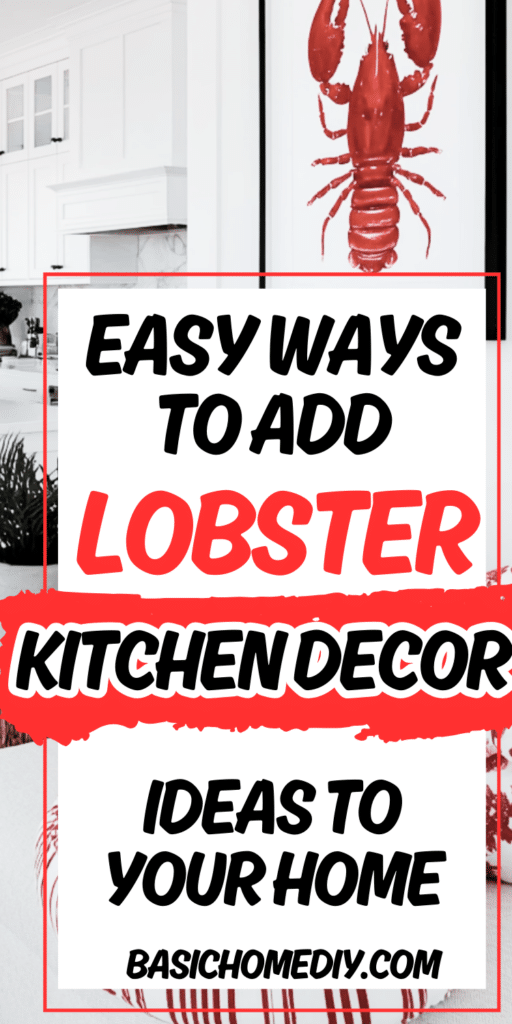 10+ Unique Lobster Kitchen Decor Ideas to Add Coastal Charm 2