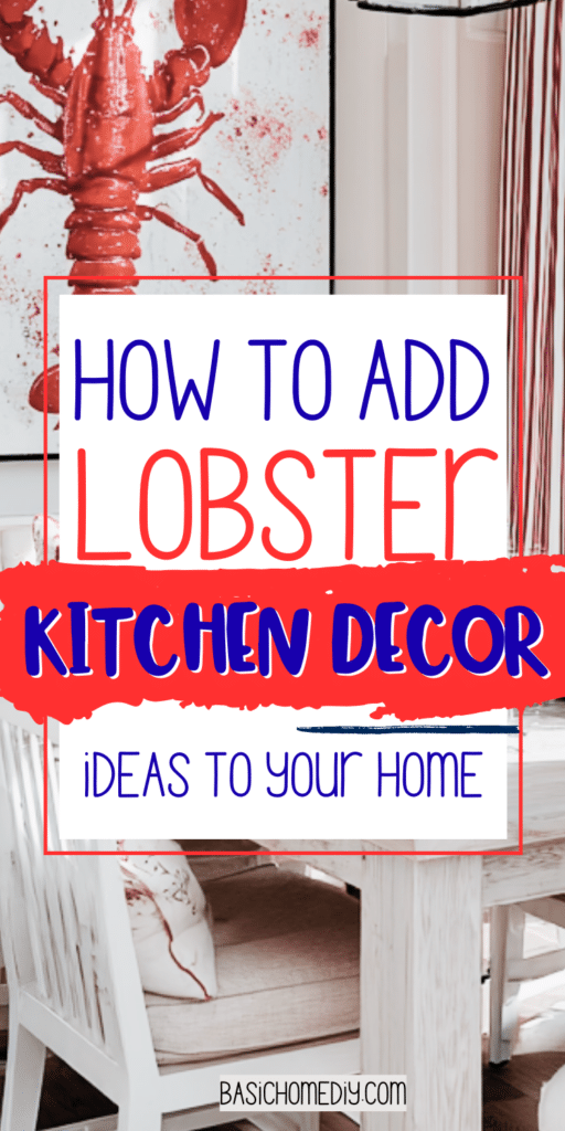 10+ Unique Lobster Kitchen Decor Ideas to Add Coastal Charm 4