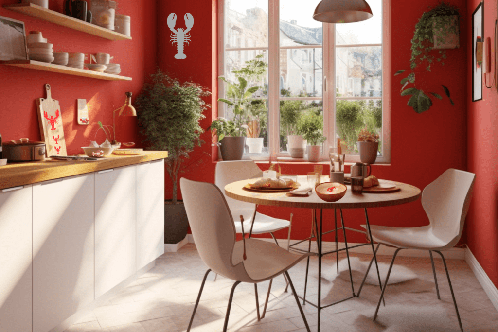 Lobster Kitchen Decor Ideas with decorative bowls