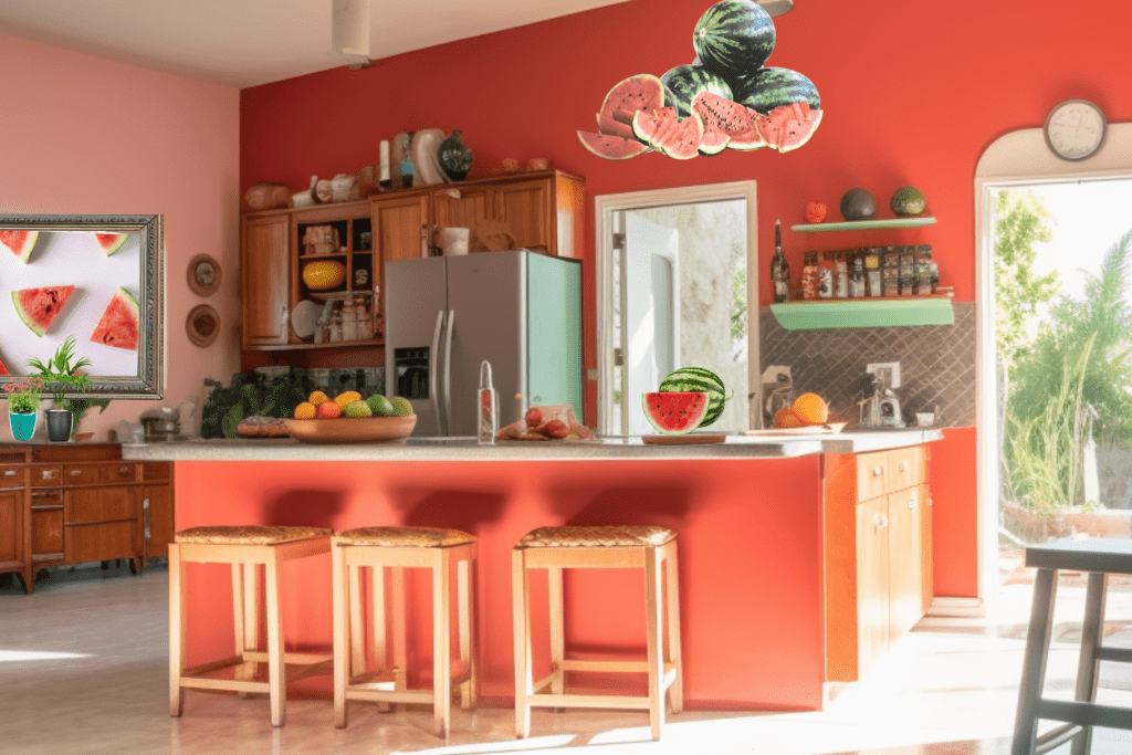 best watermelon kitchen decor ideas wall decal