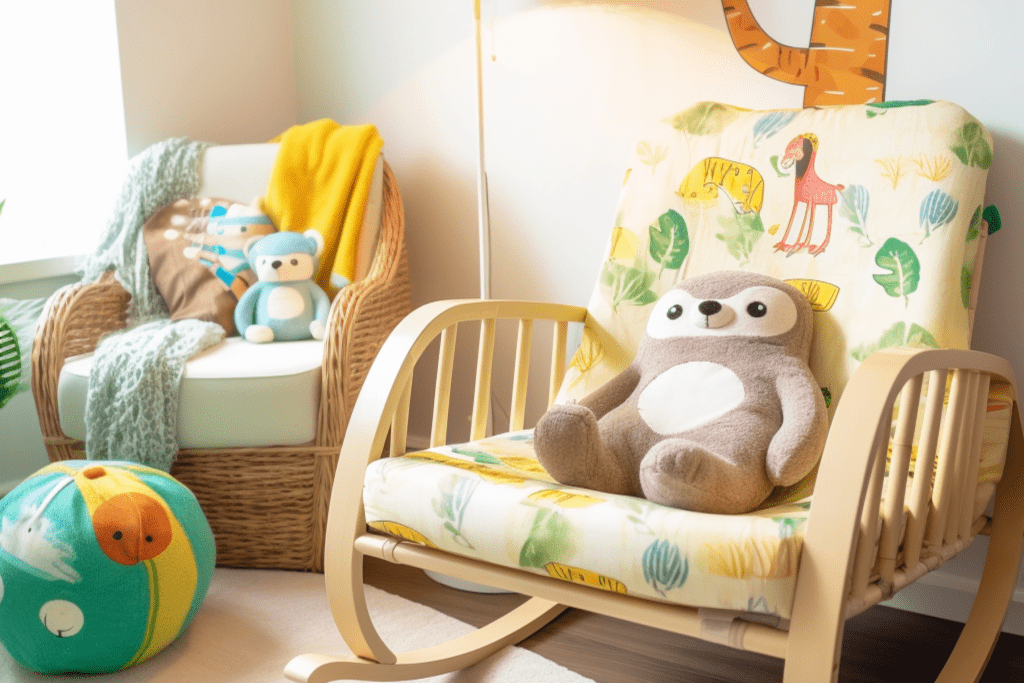 Sloth Nursery Decor Theme Ideas bright colored