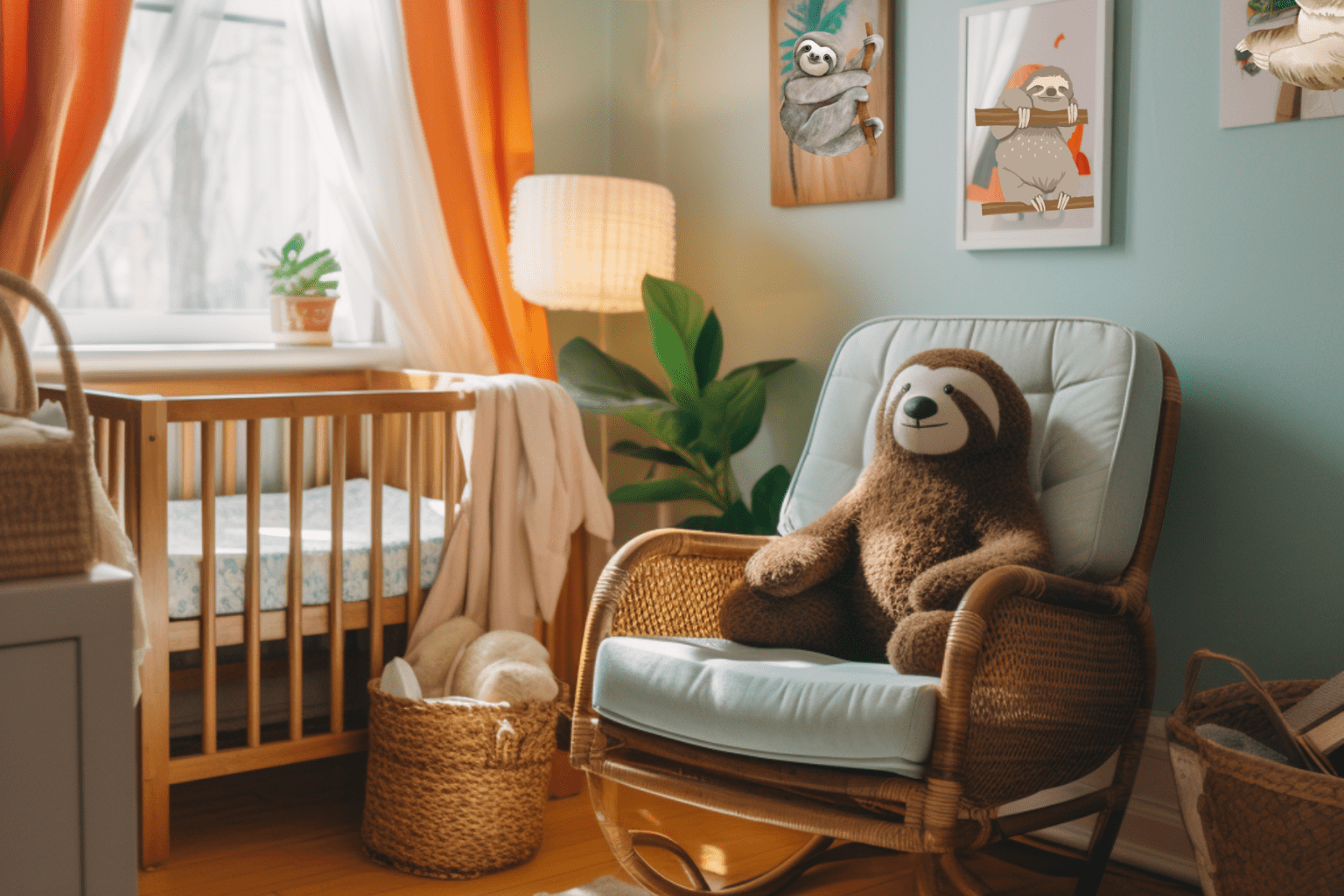 Sloth Nursery Decor Theme Ideas