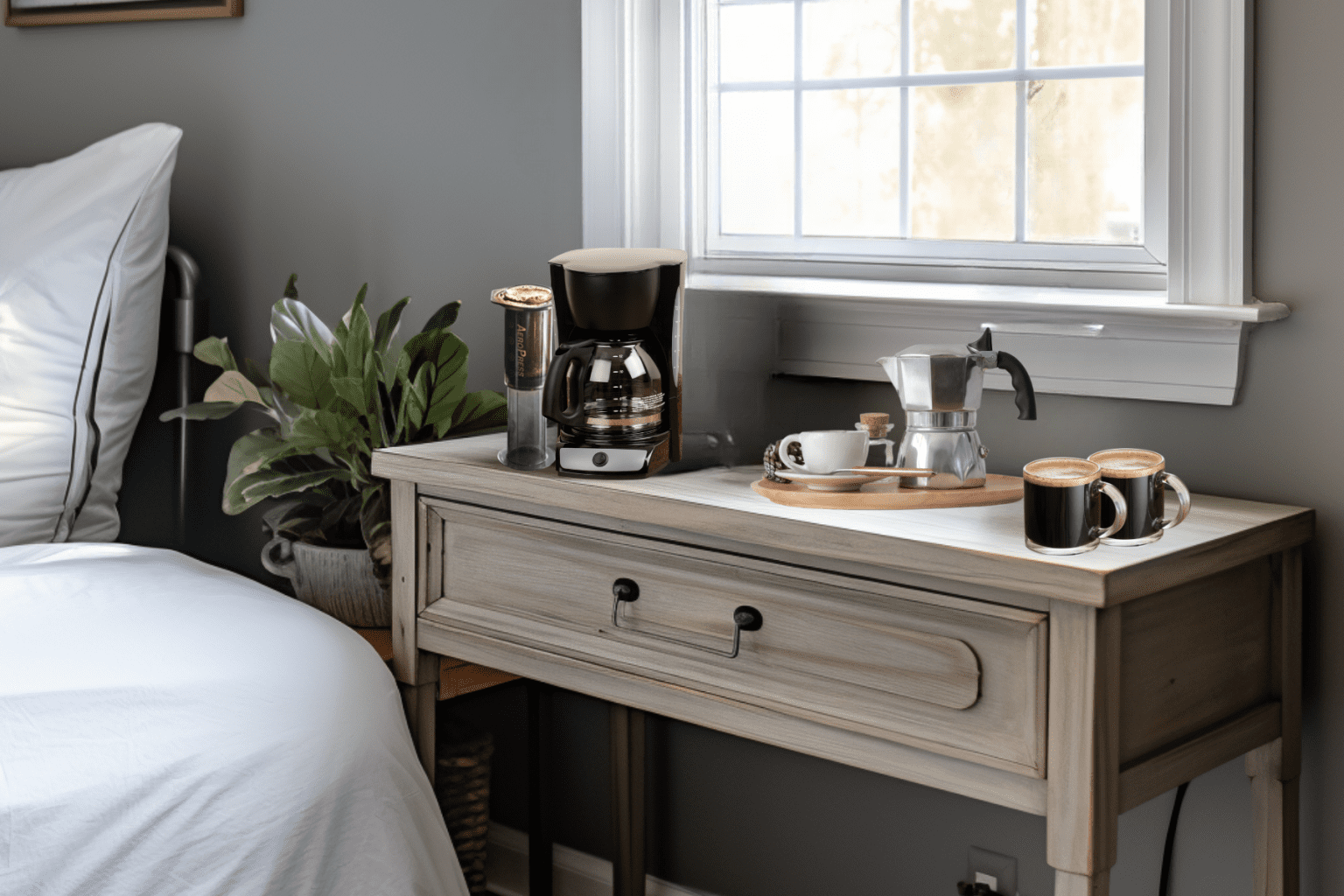 Best Coffee Station Ideas for the Bedroom
