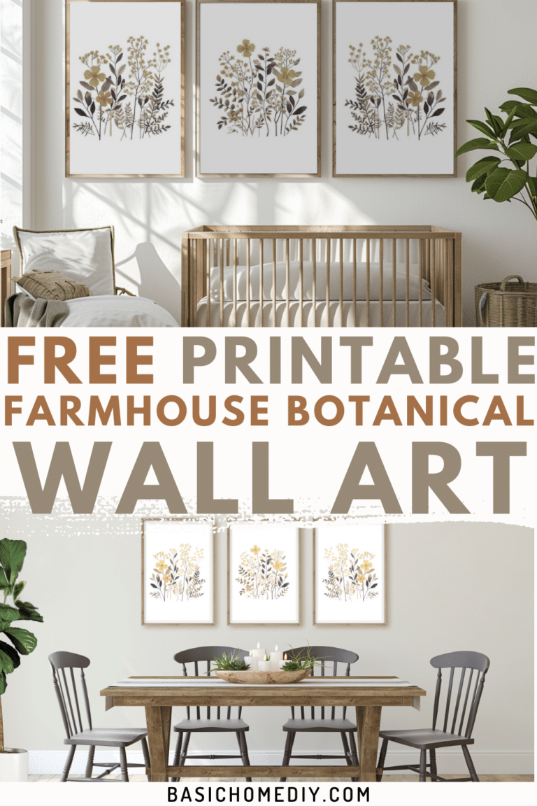 Free Printable Botanical Wall Art Prints to Download for Your Home ...
