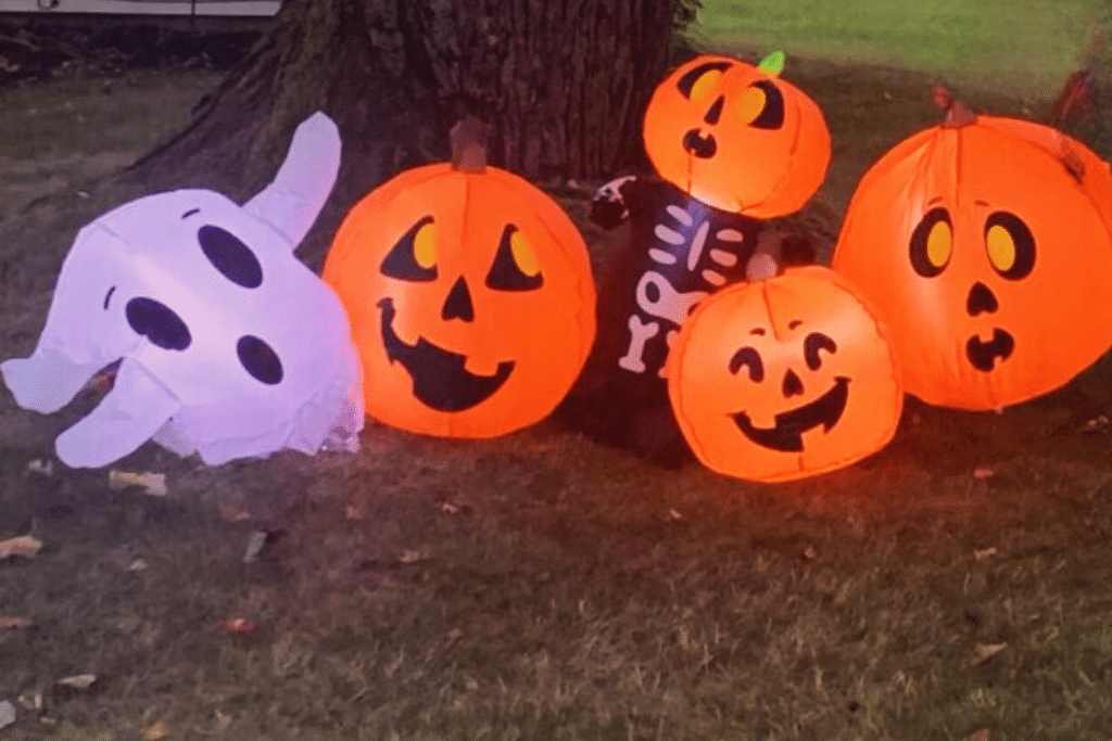 Halloween outdoor inflatable decorations from Sunnydaze