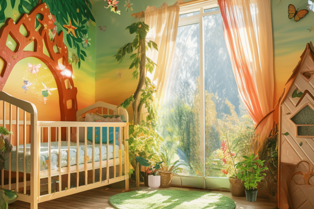 baby theme nursery ideas enchanted forest