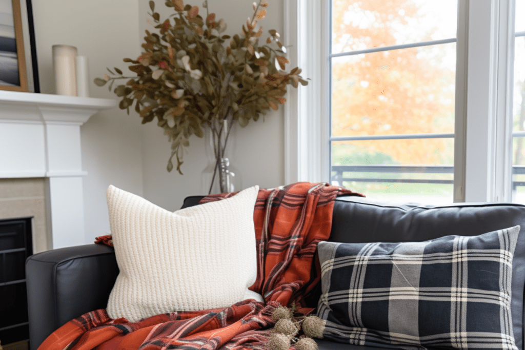 cheap fall decorations for home throw pillows