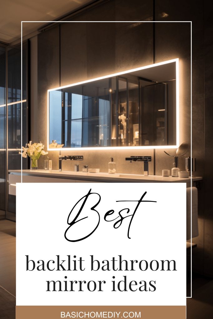 Backlit Bathroom Mirror Ideas pin 5