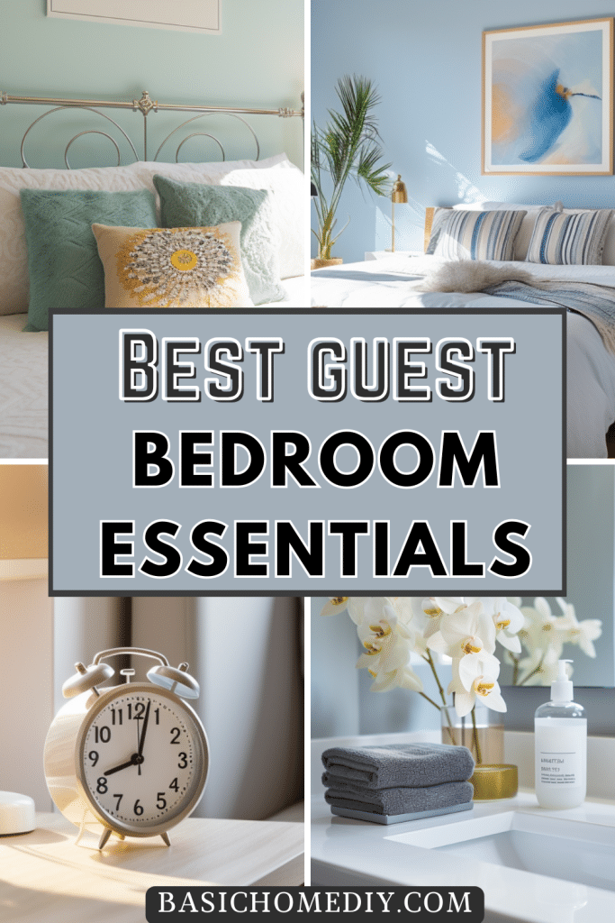 22 Guest Room Essentials - The secret to is easier than you think!