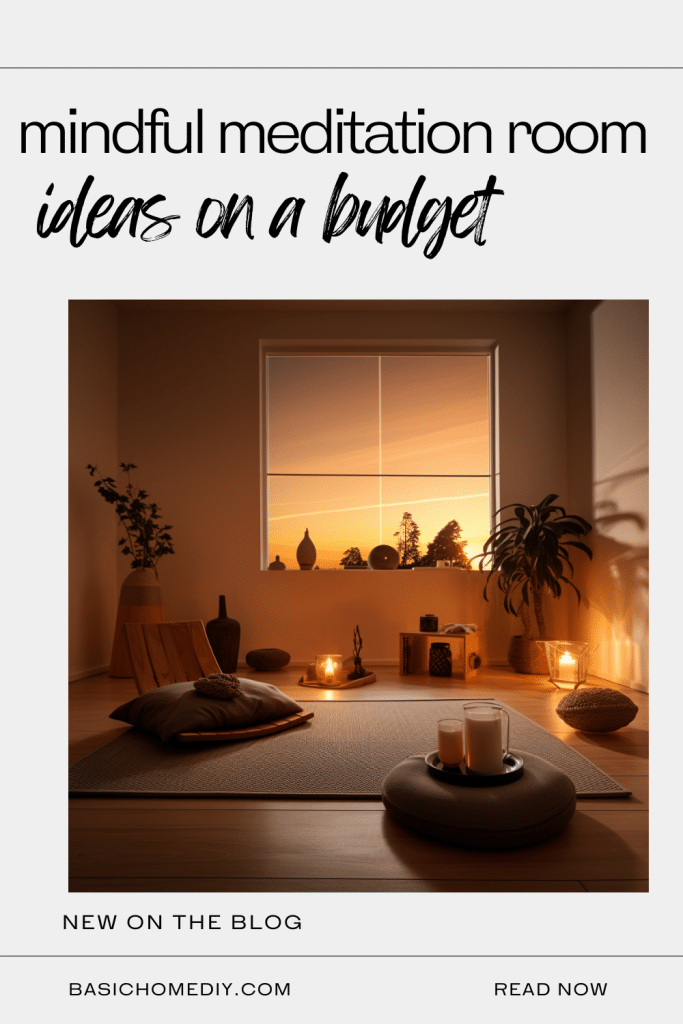 Mindful meditation room ideas on a budget pins 2