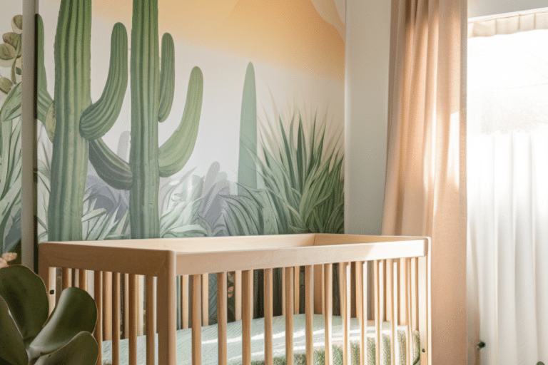 Desert Chic: 10 Cactus Nursery Ideas for a Fun Baby Room - Basic Home DIY