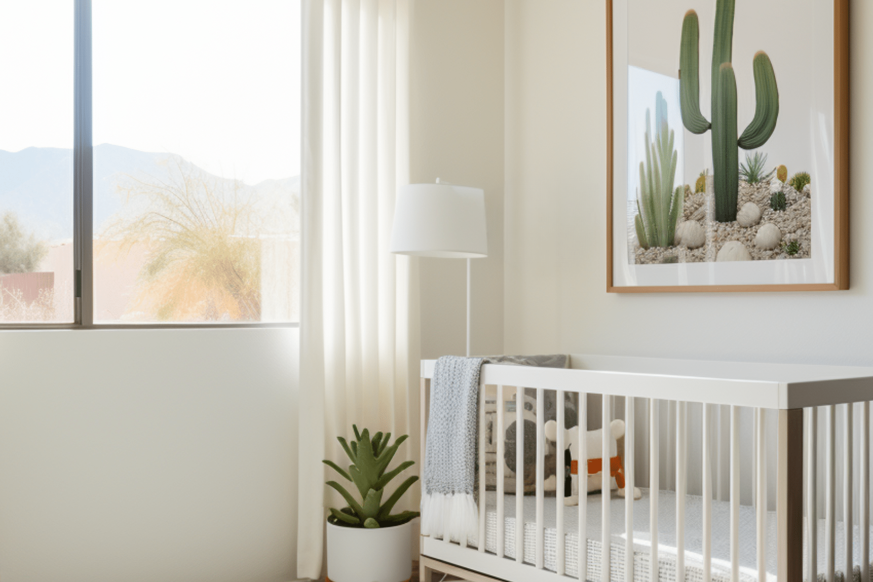 Desert Chic: 10 Cactus Nursery Ideas for a Fun Baby Room - Basic Home DIY