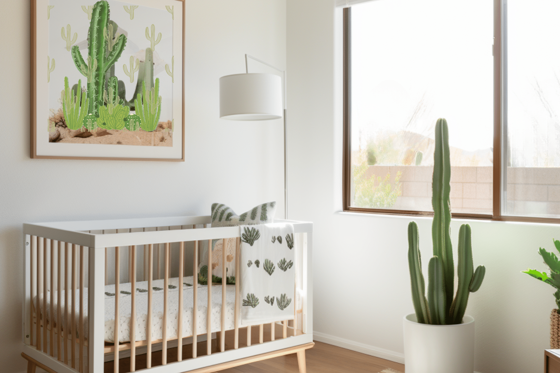 Desert Chic: 10 Cactus Nursery Ideas for a Fun Baby Room - Basic Home DIY