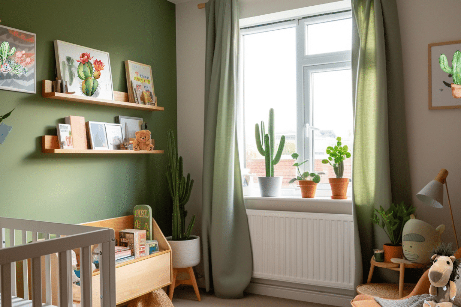 Desert Chic: 10 Cactus Nursery Ideas for a Fun Baby Room - Basic Home DIY