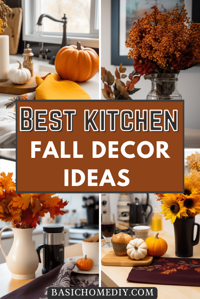 kitchen fall decor ideas pin 1