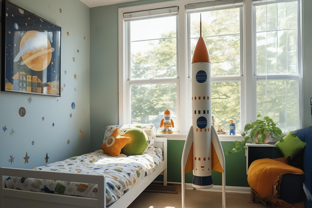 Personalized Artwork Ideas for a Child’s Bedroom outer space