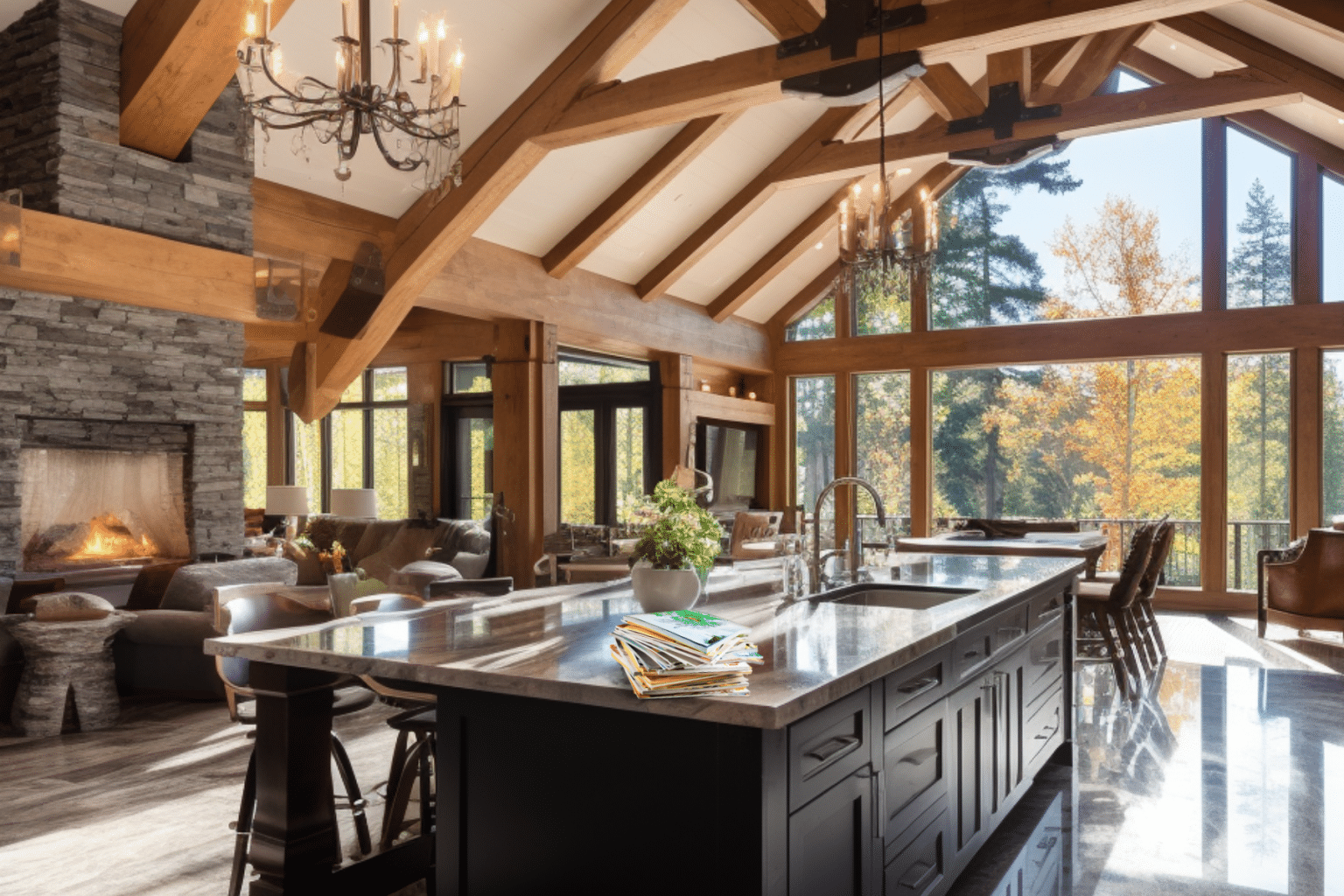 17 Best Cabin Kitchen Decor Ideas for a Rustic Retreat - Basic Home DIY
