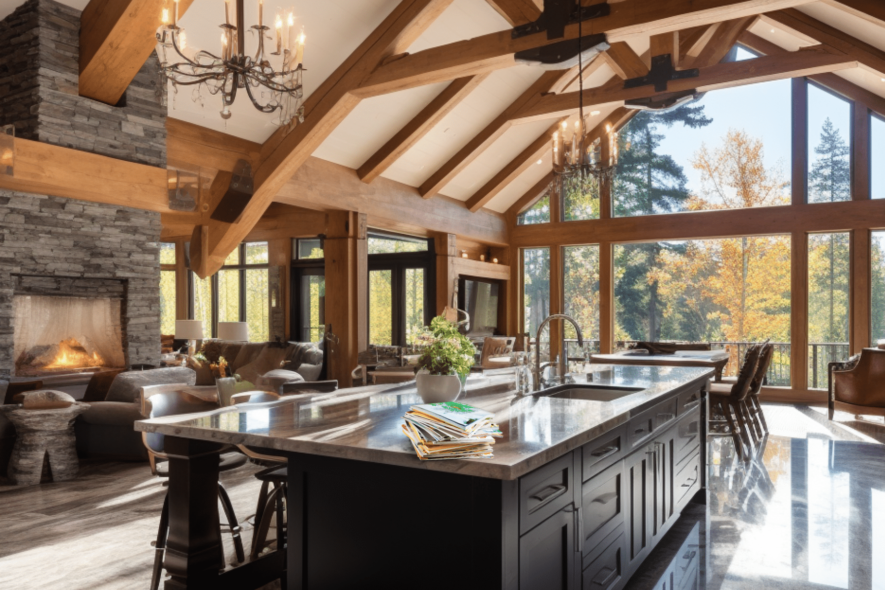 17 Best Cabin Kitchen Decor Ideas for a Rustic Retreat - Basic Home DIY