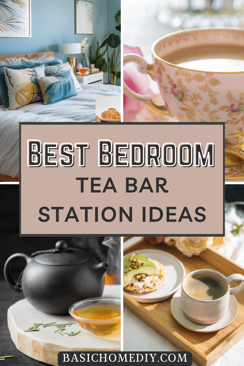 Perfect DIY Home Tea Station Ideas for the Bedroom Basic Home DIY