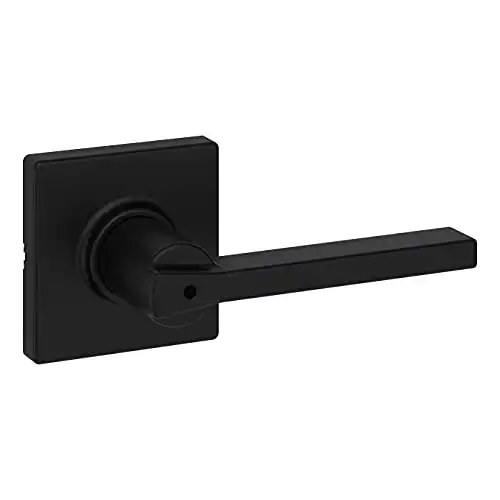 Kwikset Casey Interior Privacy Door Handle with Lock