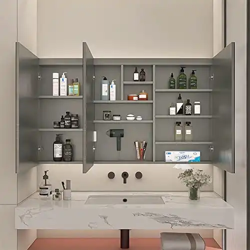MANX Bathroom Vanity Mirror Medicine Cabinet