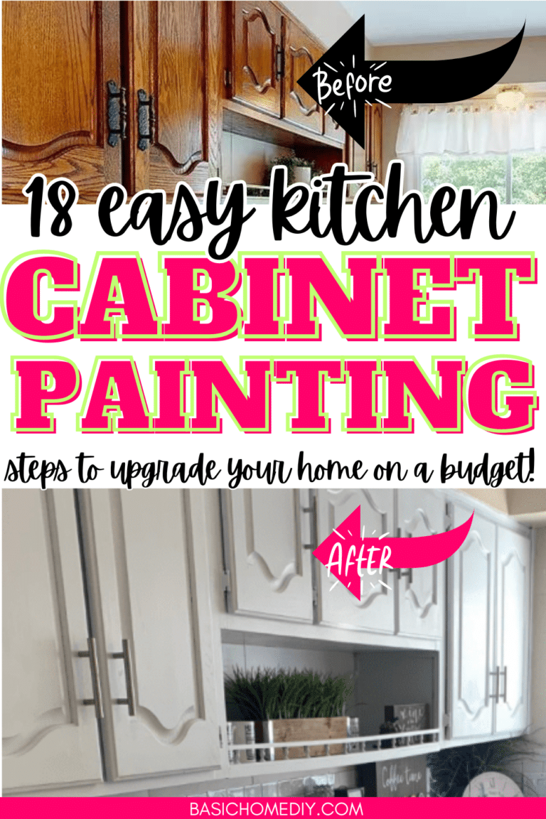 18 Easy Kitchen Cabinet Painting Steps to Upgrade Your Home