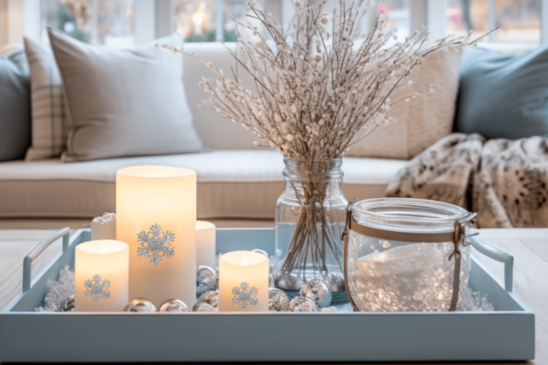 12 Simple DIY Cheap Winter Decor Ideas for a Cozy Home - Basic Home DIY