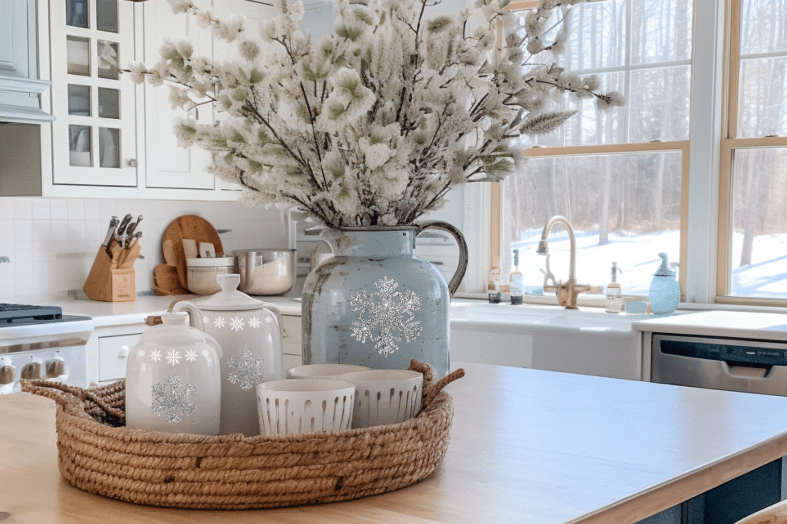12 Simple DIY Cheap Winter Decor Ideas for a Cozy Home - Basic Home DIY