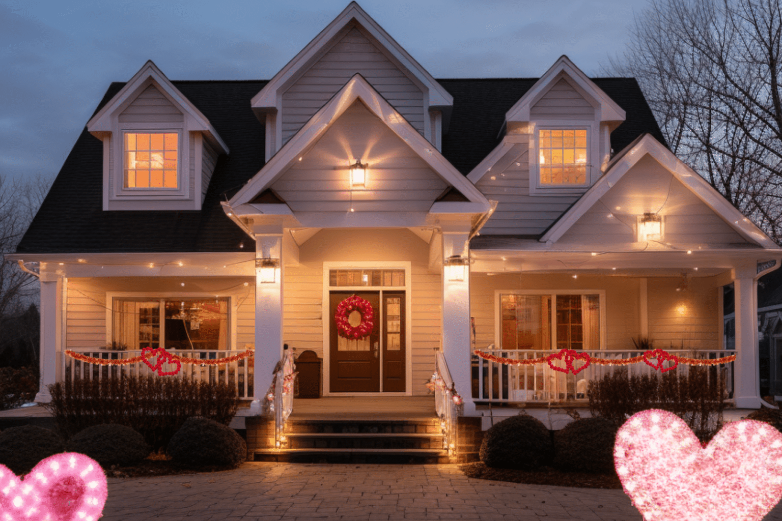 10 Easy Outdoor Valentine's Day Decor Ideas for Porch and Yard - Basic ...