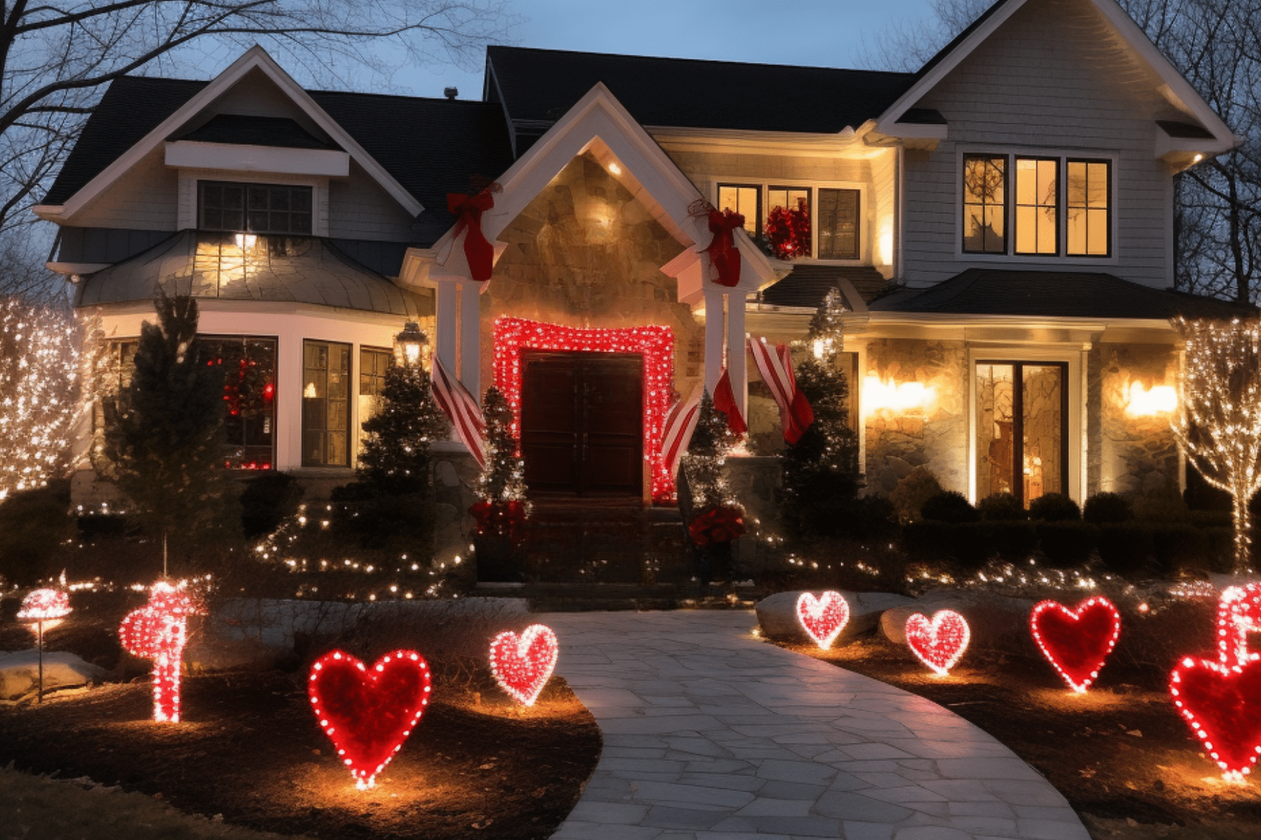 10 Easy Outdoor Valentine's Day Decor Ideas for Porch and Yard - Basic ...
