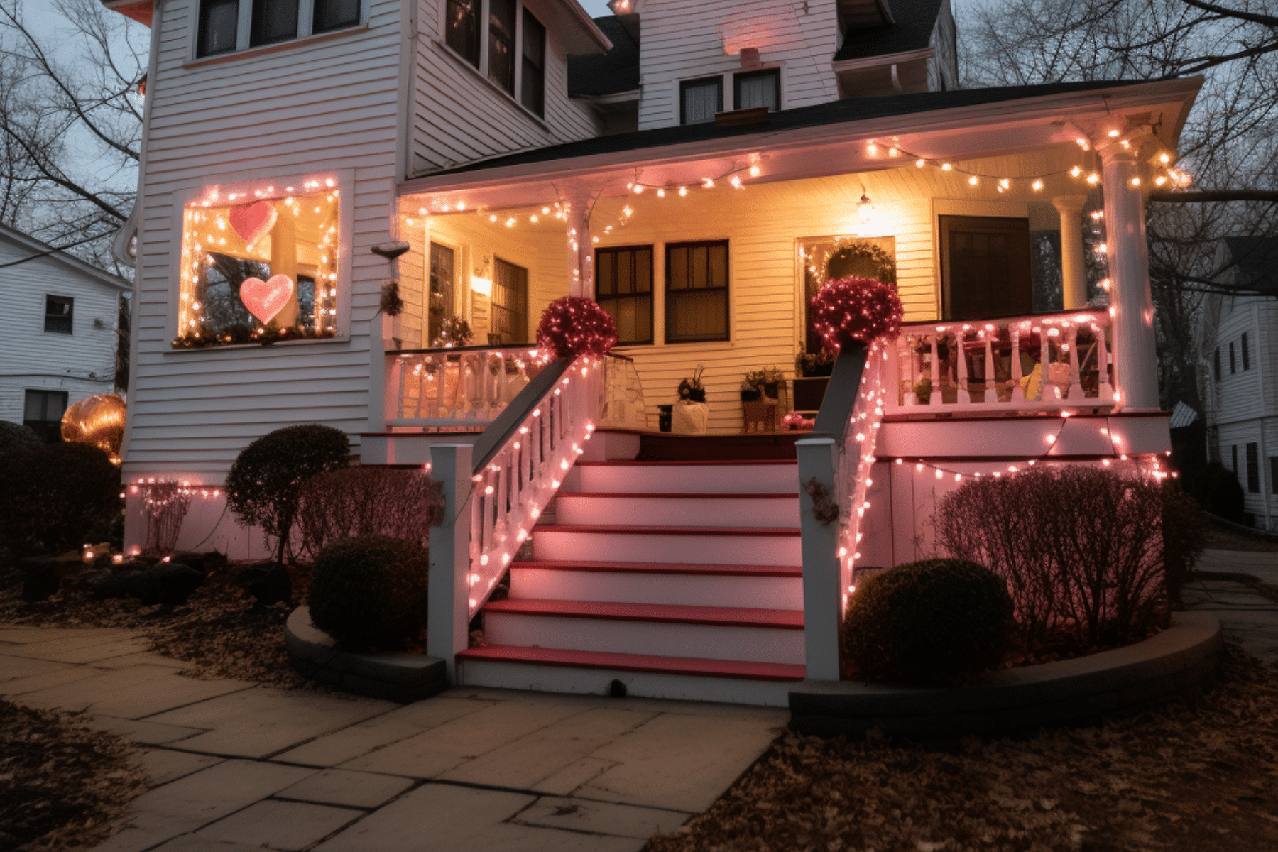 10 Easy Outdoor Valentine's Day Decor Ideas for Porch and Yard - Basic ...