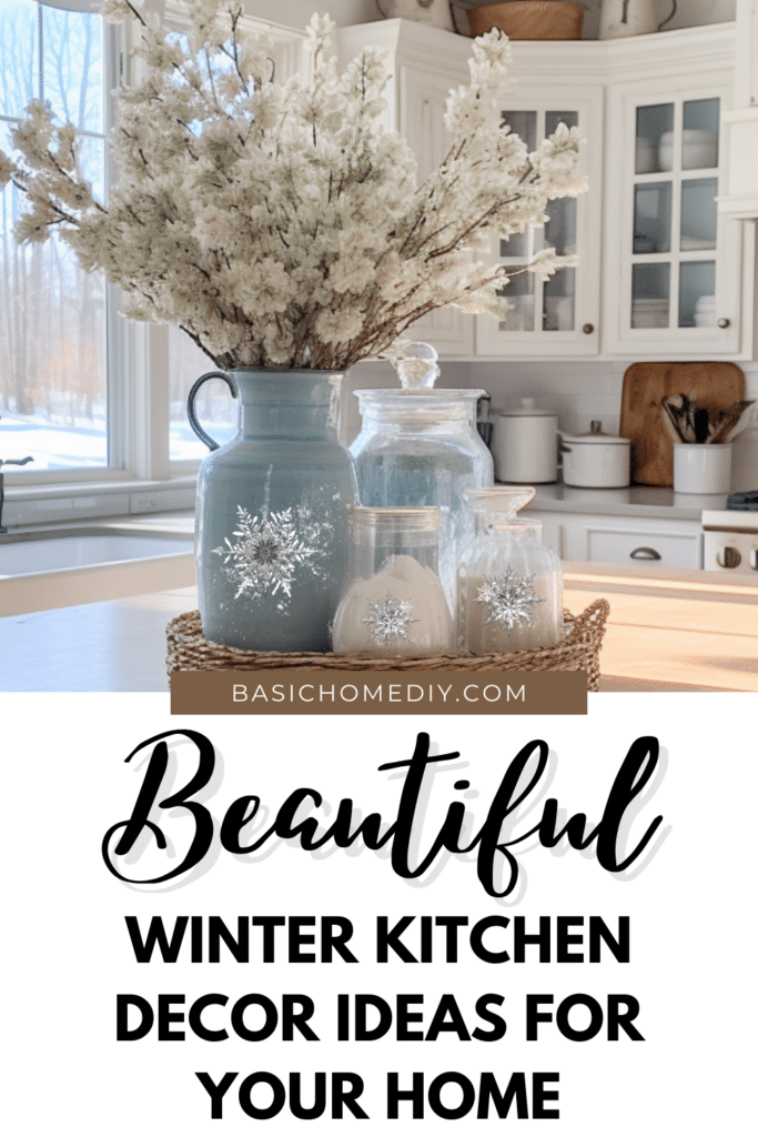 Winter kitchen decor ideas pins 3