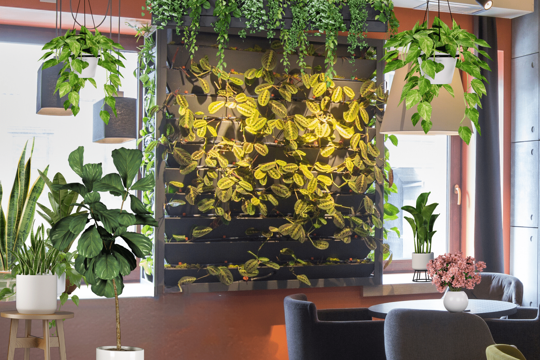 Wall Ideas With Plants