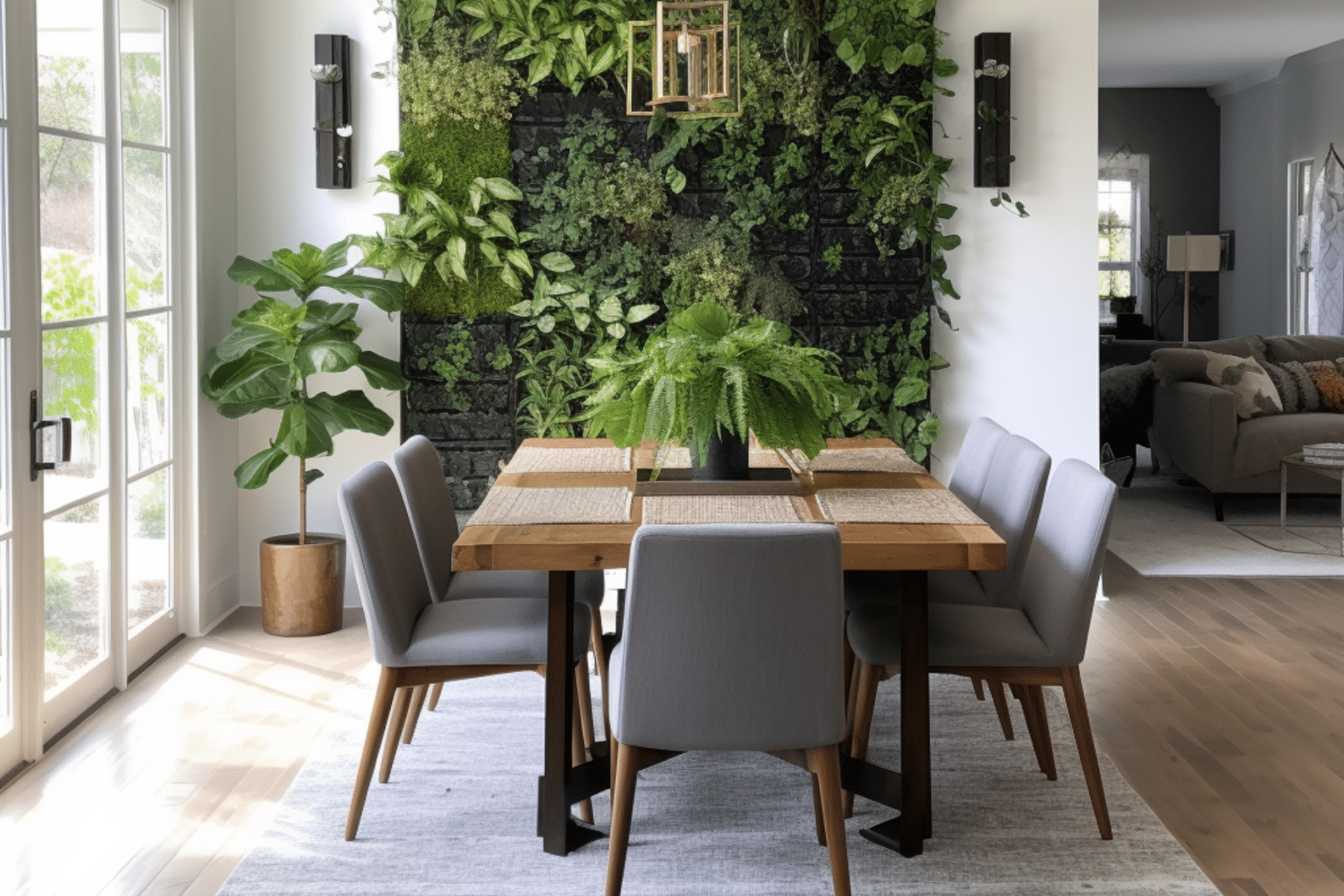 Modern Home Decorating Wall Plants Decor Ideas - Basic Home DIY