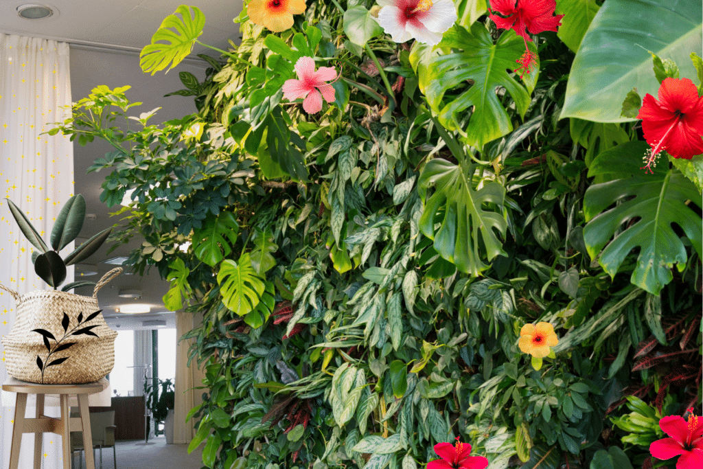 wall plants decor ideas greenery to update plain wall